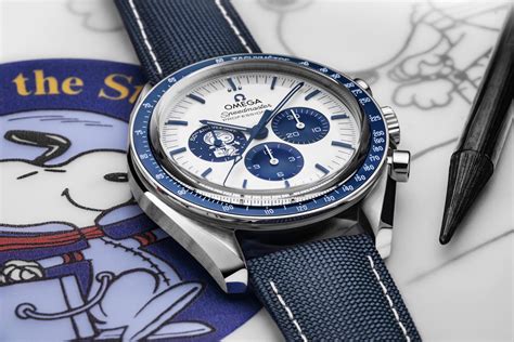 omega moon watch snoopy